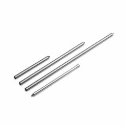 Höfats SPIN Erdspiess, Silber, 3-teilig