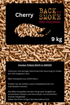 Back To Smoke Premium Pellet 9 Kg Cherry