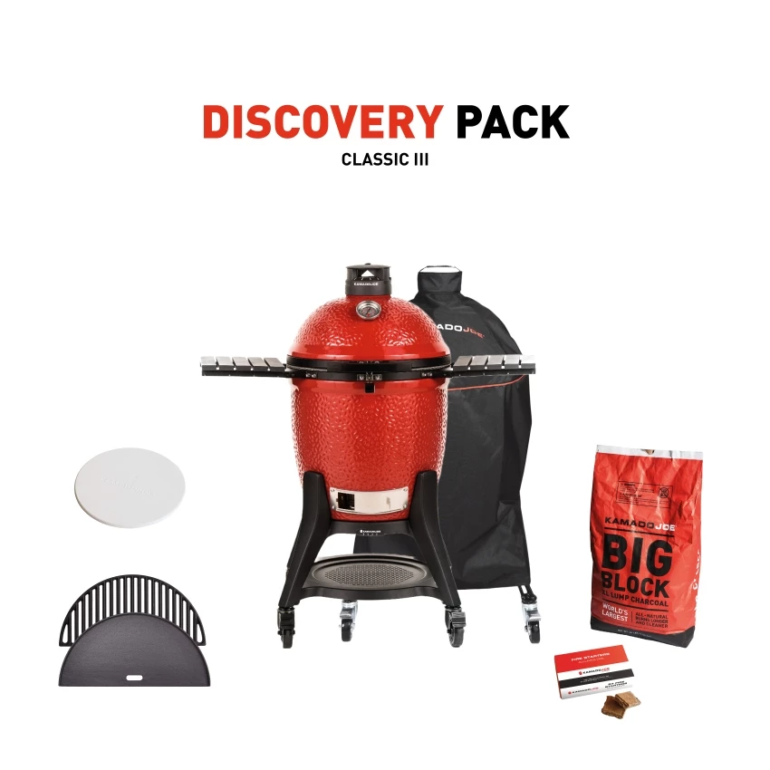 Kamado Joe Classic III - Discovery Starter Set 1 Kamado Joe Classic III - Discovery Starter Set