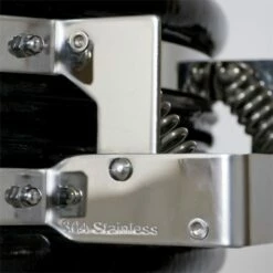 Keramikgrill Saffire 23" Platinum Schwarz Mod. 19 -Kamado Joe Sae Large Stainless Steel Hinge with Spring 600x600 6