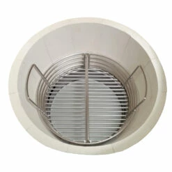 Keramikgrill Saffire 15" Platinum Schwarz Mod.19 -Kamado Joe Sae Saffire FireBox 03 7