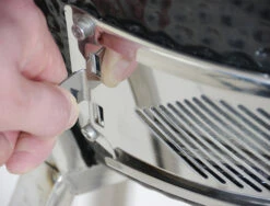 Keramikgrill Saffire 19" Platinum Schwarz Mod. 19 -Kamado Joe Sae Saffire Luftzufuhr 2 6